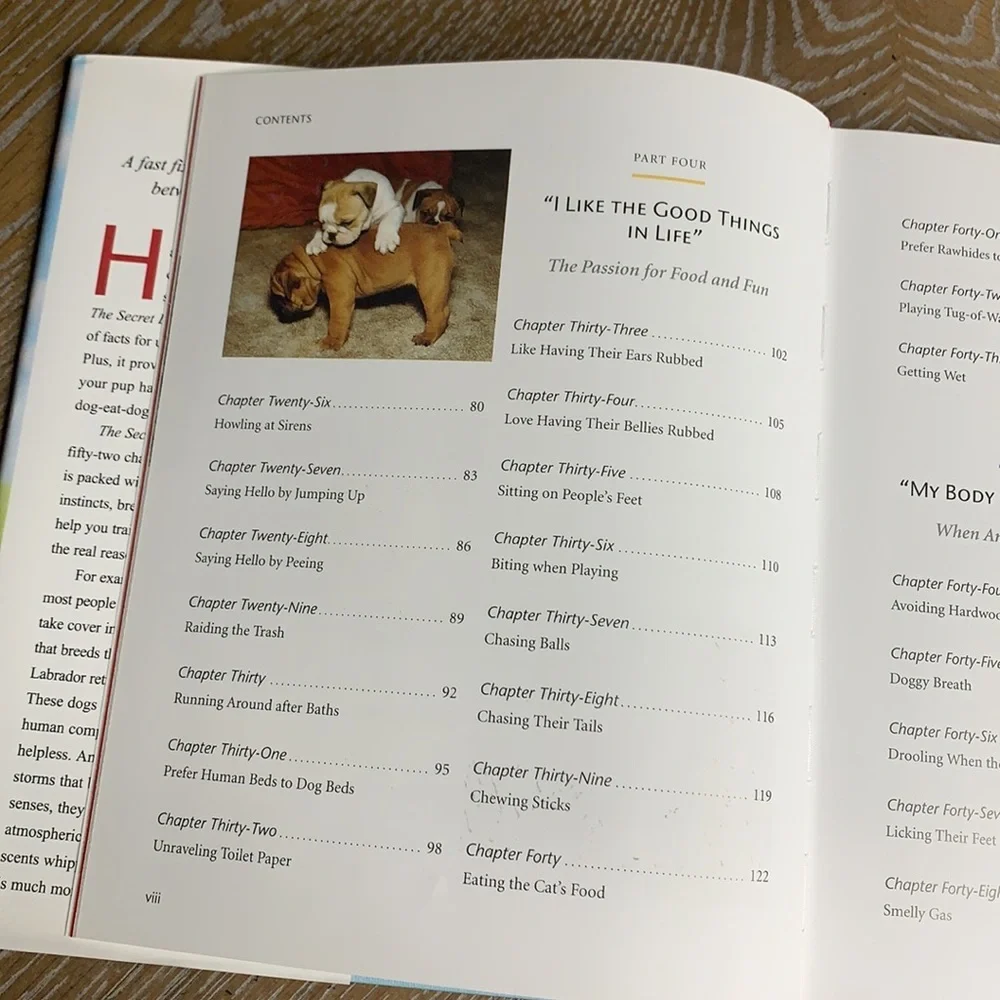 PETS The Secret Lives of Dogs Real Reasons Behind 52 Mysterious Behavior Book